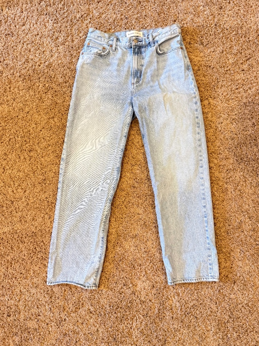 The Marlo High Rise Loose 30L Denim Forum Jean